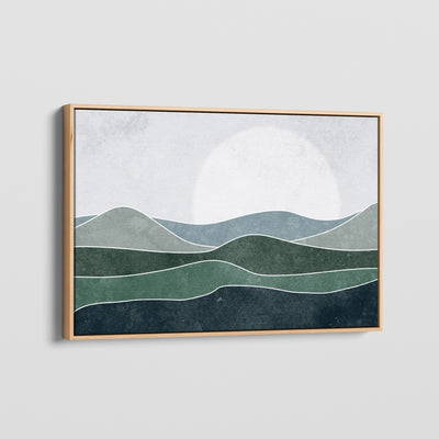 CALM GREEN CANVAS