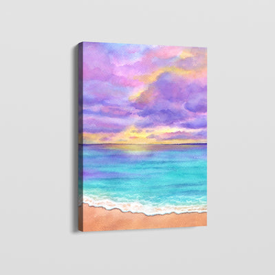 CANDY SUNSET CANVAS