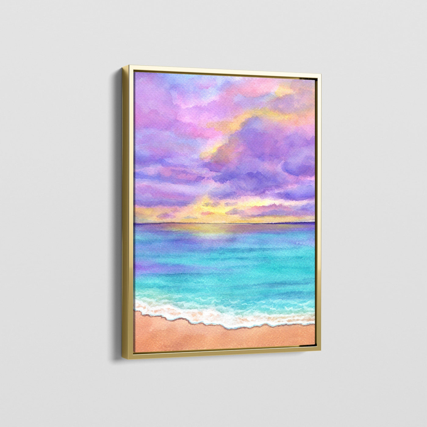 CANDY SUNSET CANVAS