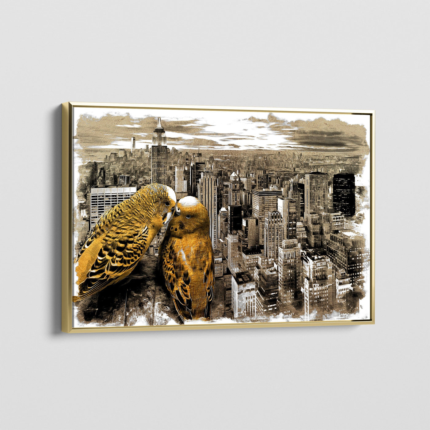 CITY BUDGIES CANVAS