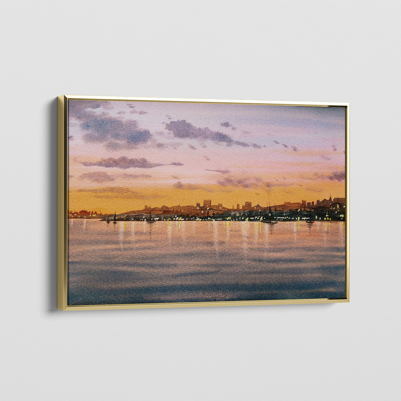 COASTAL SUNSET CANVAS