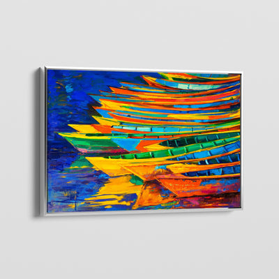COLORFUL MARINA CANVAS