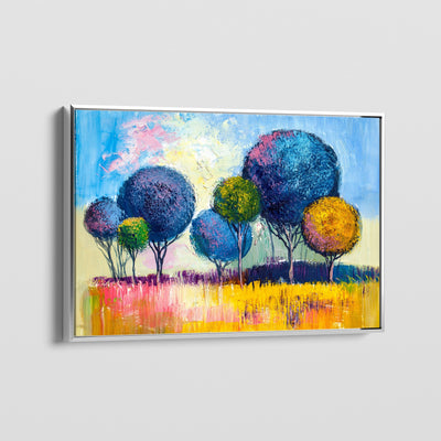 COTTON CANDY TREES CANVAS