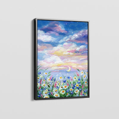 COTTON CLOUDS CANVAS