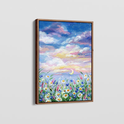 COTTON CLOUDS CANVAS