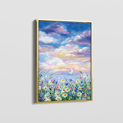 COTTON CLOUDS CANVAS