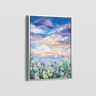 COTTON CLOUDS CANVAS