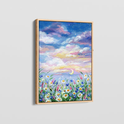 COTTON CLOUDS CANVAS