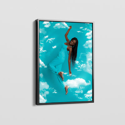 CYAN CLOUDS CANVAS