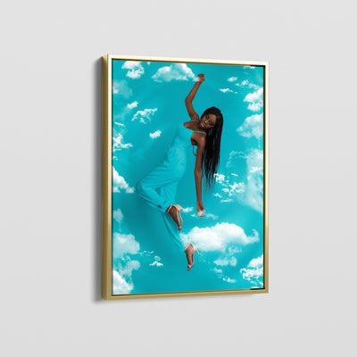 CYAN CLOUDS CANVAS