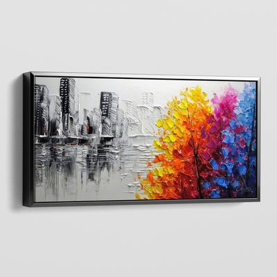 CITY TREES CANVAS