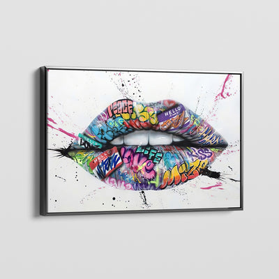 CITY LIPS CANVAS