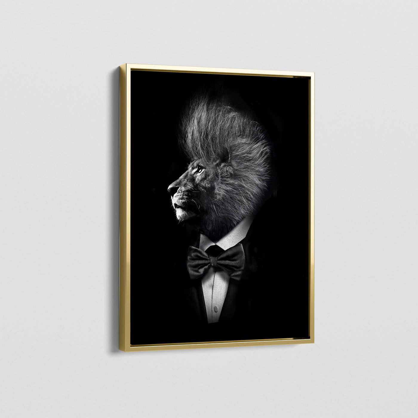 CLASSY LION CANVAS