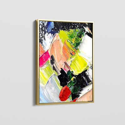 COLORFUL OIL PAINTS CANVAS