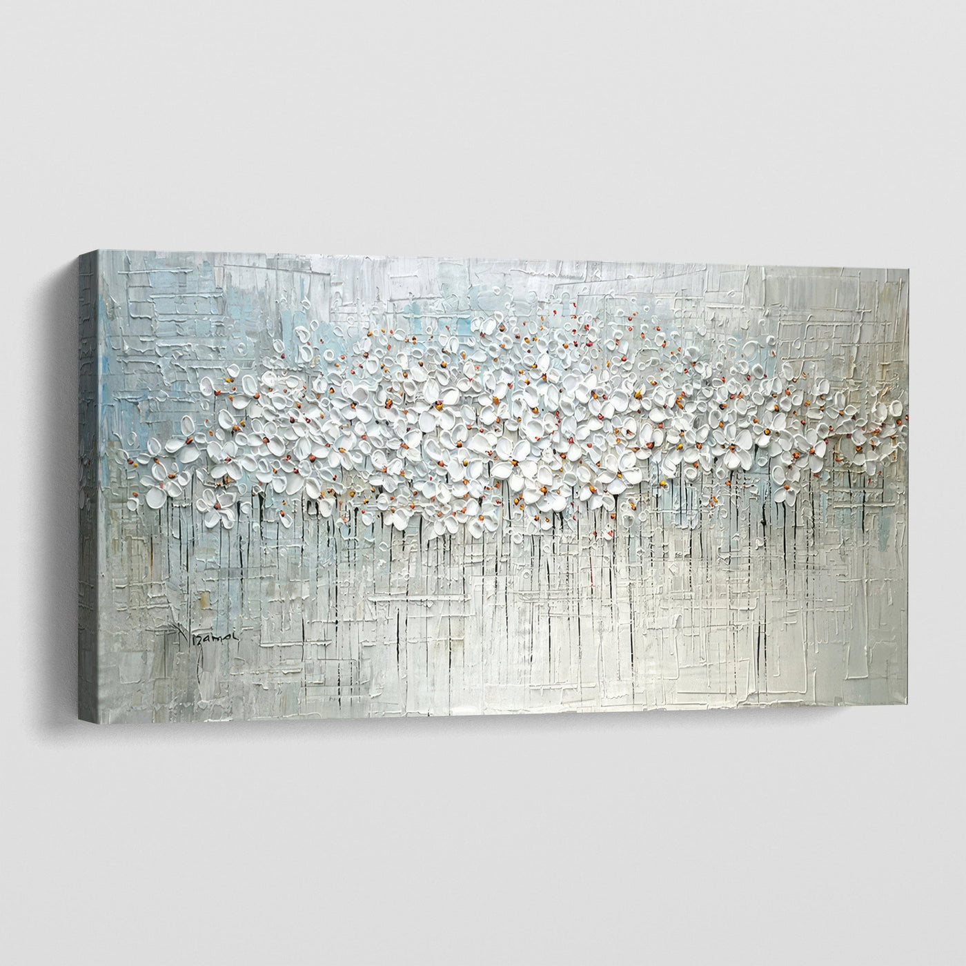 CONCRETE BLOOMS CANVAS