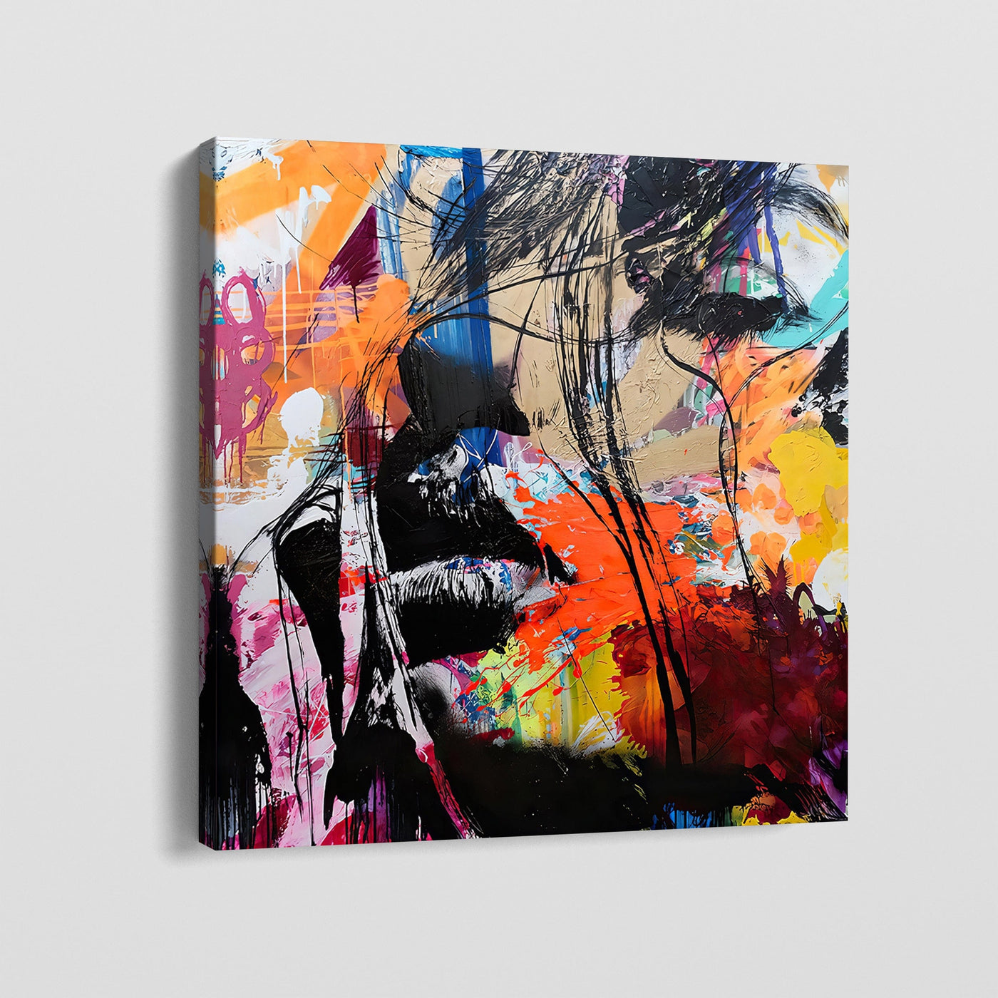 GRAFFITI FACE CANVAS