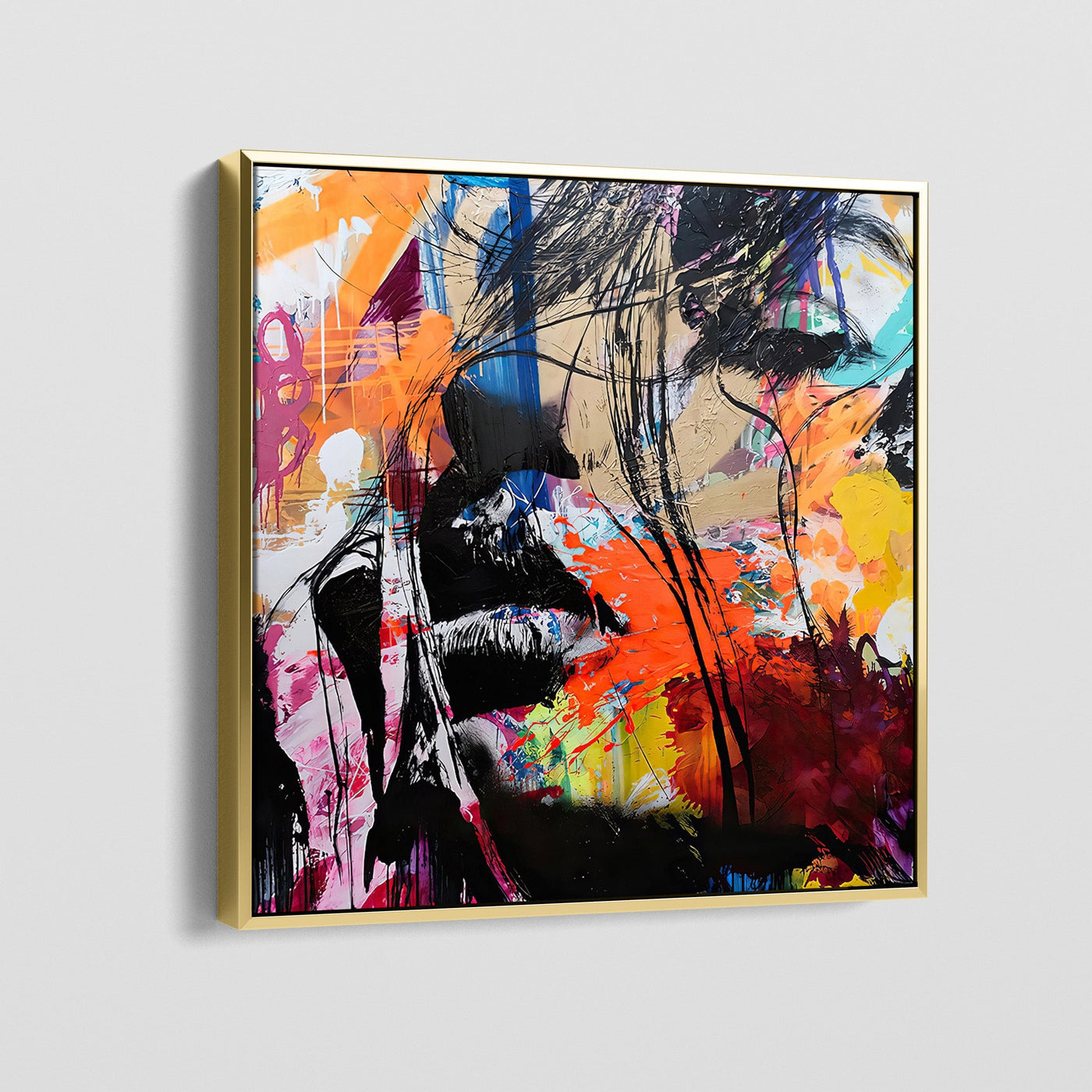 GRAFFITI FACE CANVAS