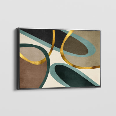 EARTH AND GOLDS CANVAS