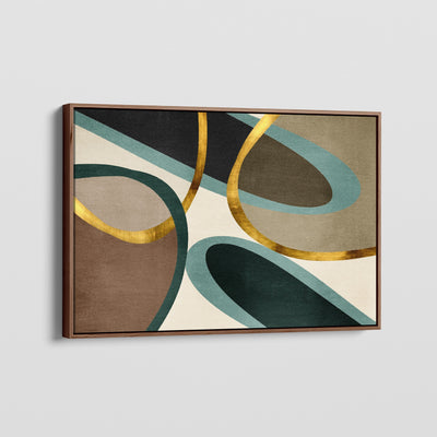 EARTH AND GOLDS CANVAS