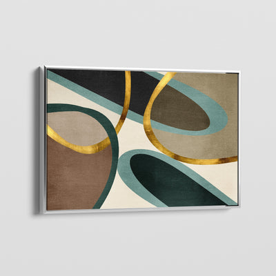 EARTH AND GOLDS CANVAS