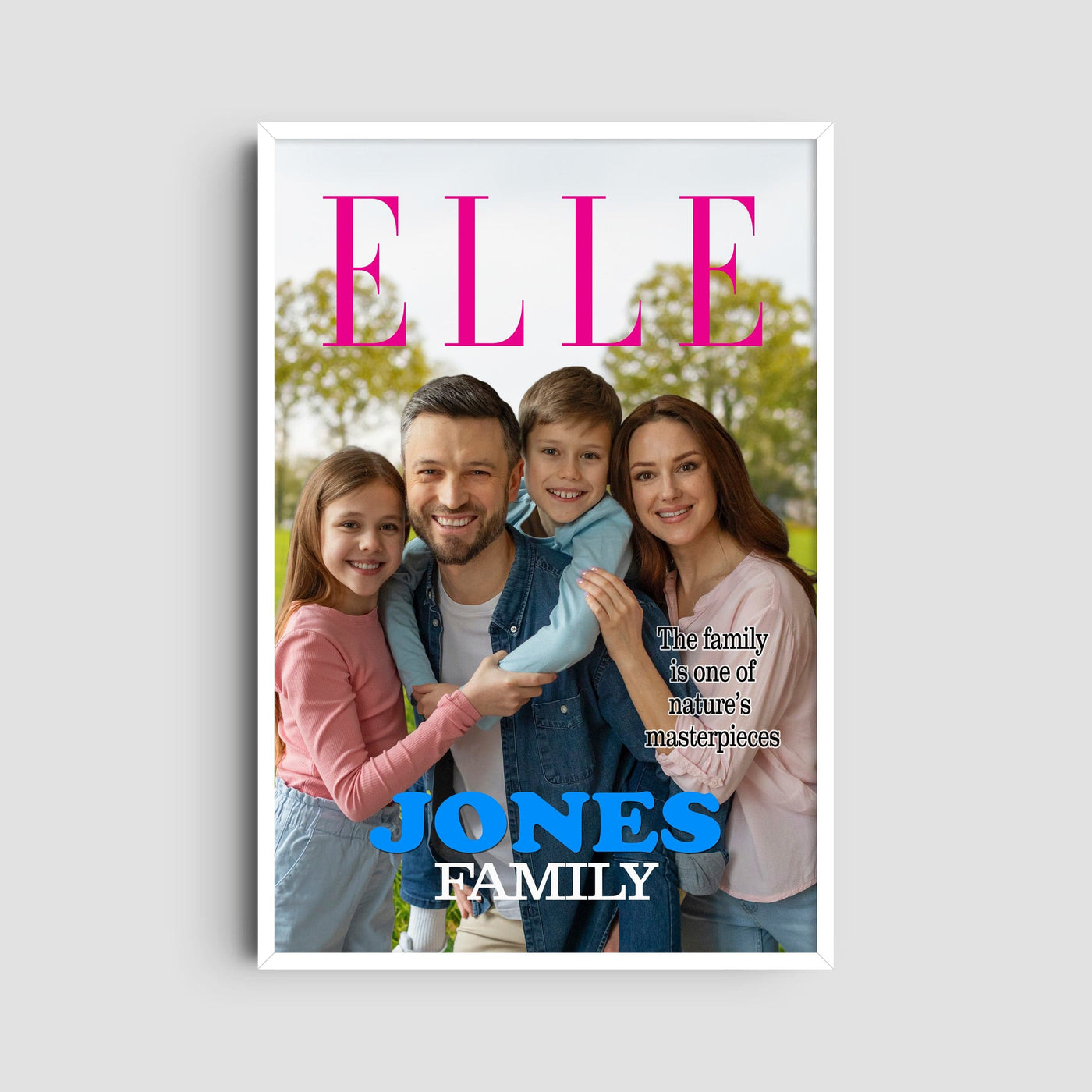 Custom Elle Family Magazine