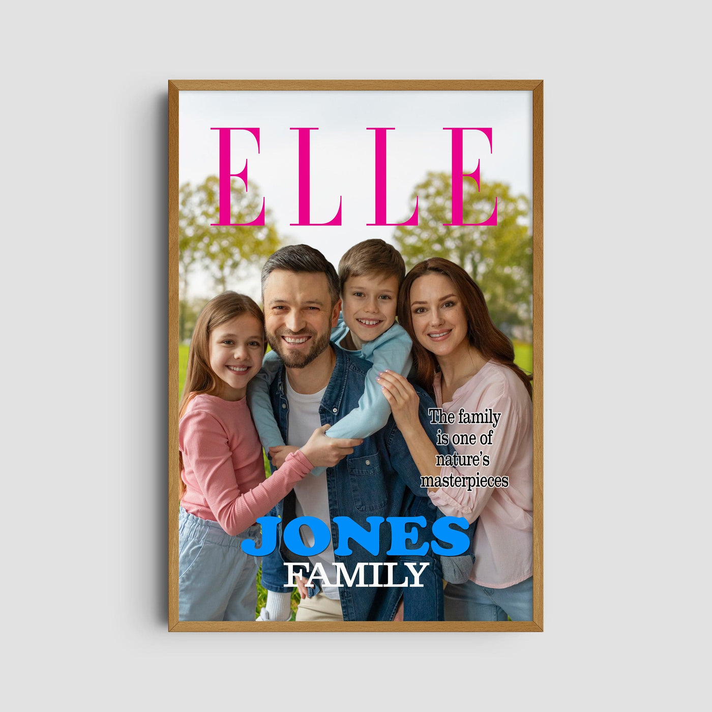 Custom Elle Family Magazine