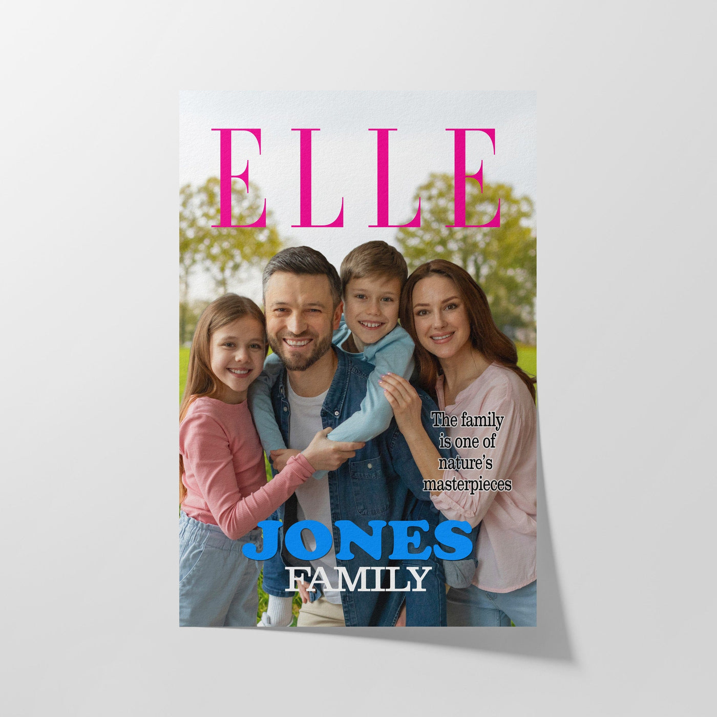 Custom Elle Family Magazine