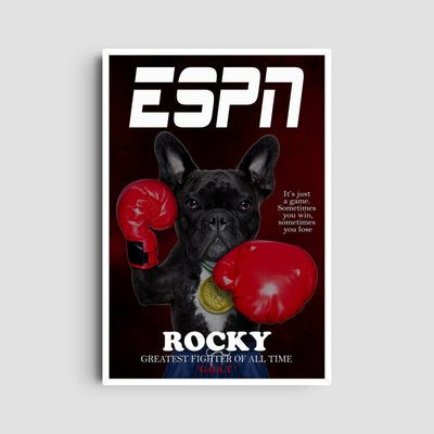 Custom ESPN Magazine Pet Portrait