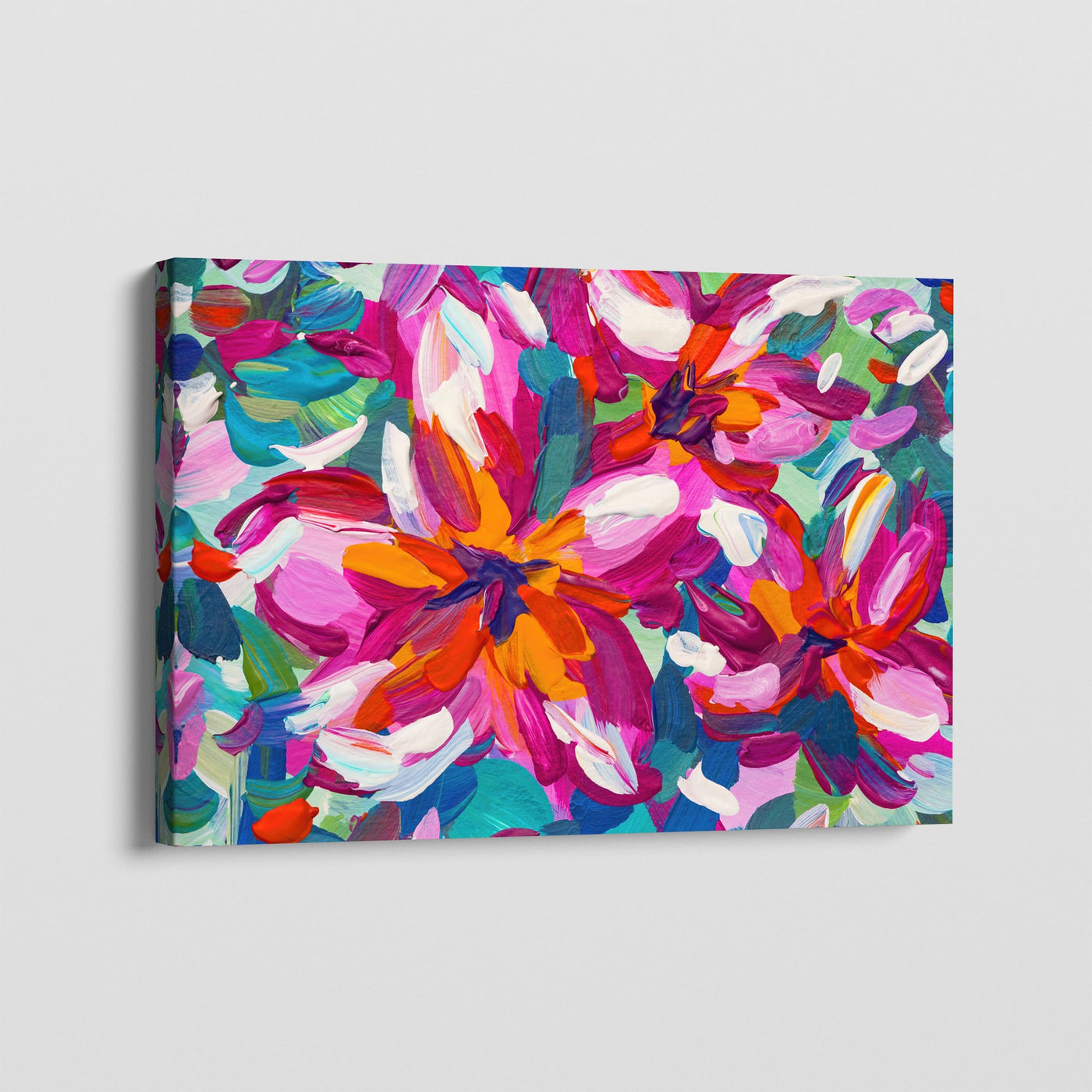 EXPRESSIVE FLOWERS CANVAS