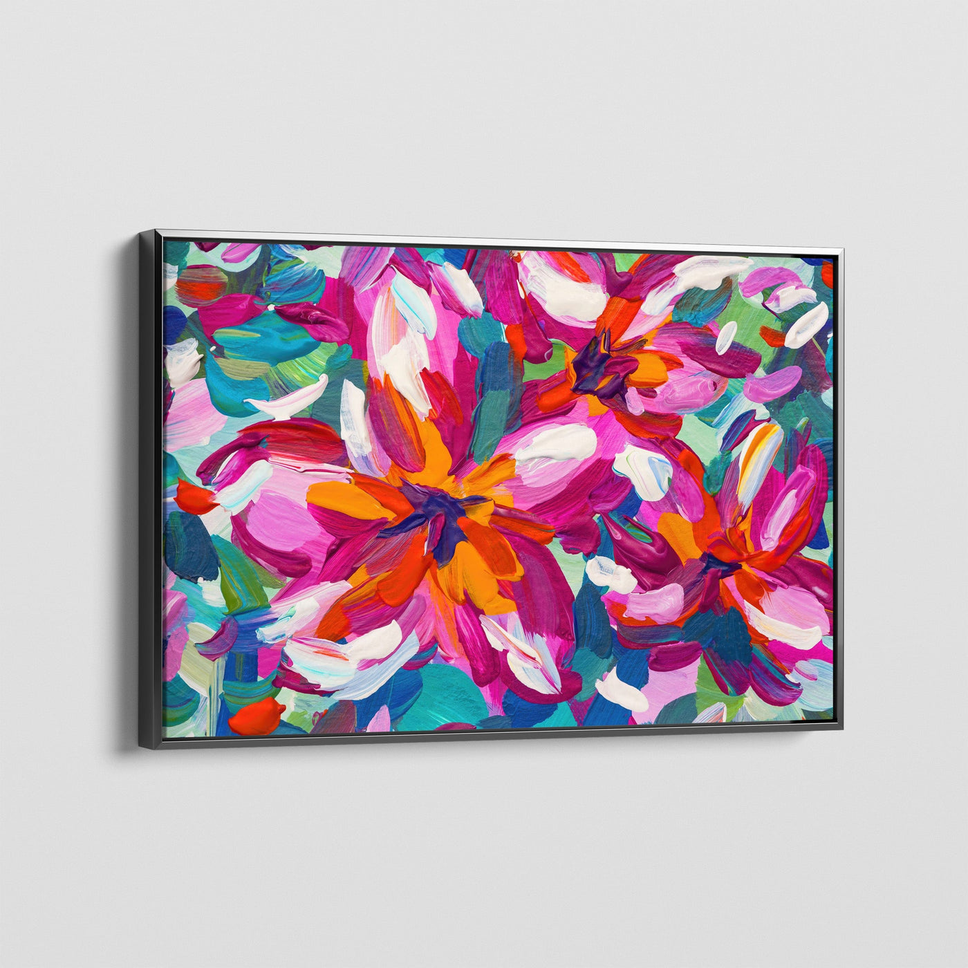 EXPRESSIVE FLOWERS CANVAS