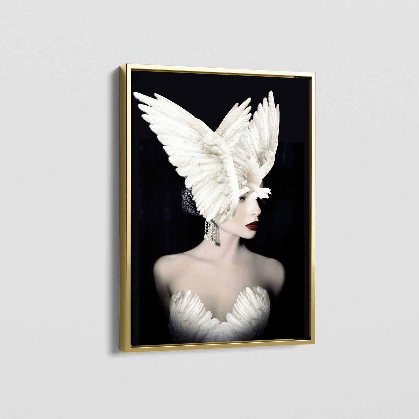 EXQUISITE PLUMES CANVAS