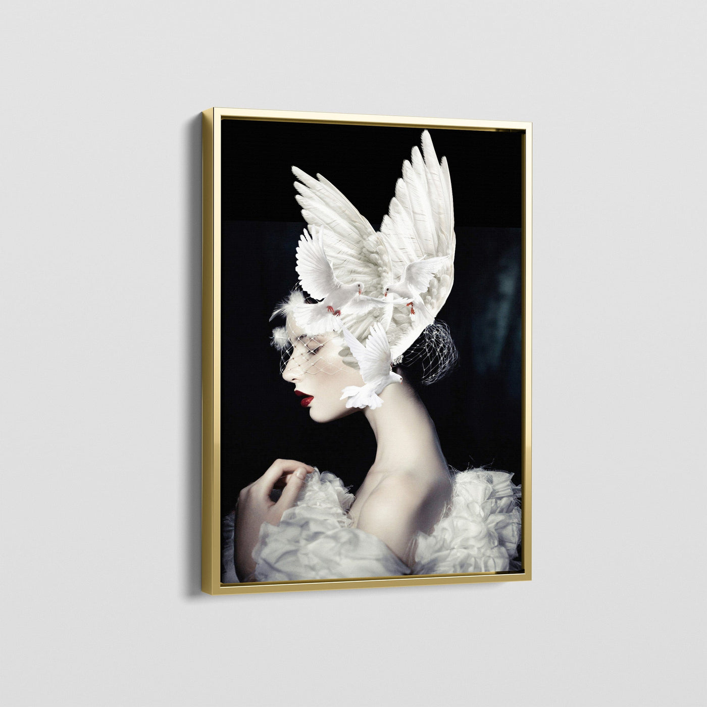 EXQUISITE PLUMES CANVAS