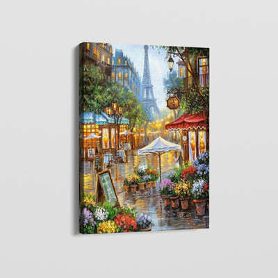 EIFFEL FLEURS CANVAS