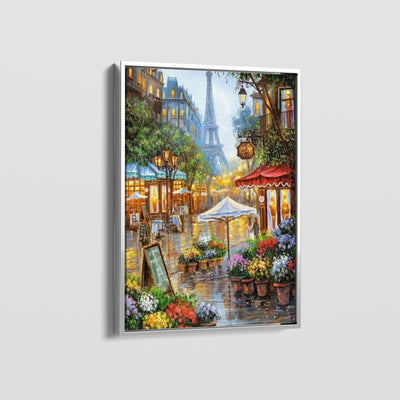 EIFFEL FLEURS CANVAS