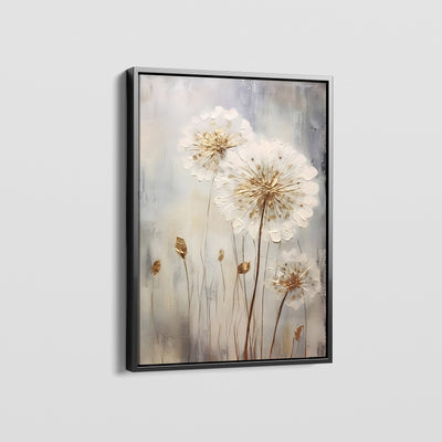 ELEGANT DANDELIONS CANVAS