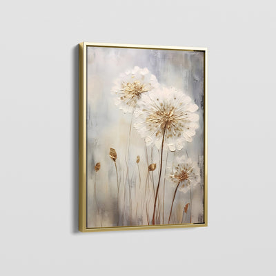 ELEGANT DANDELIONS CANVAS