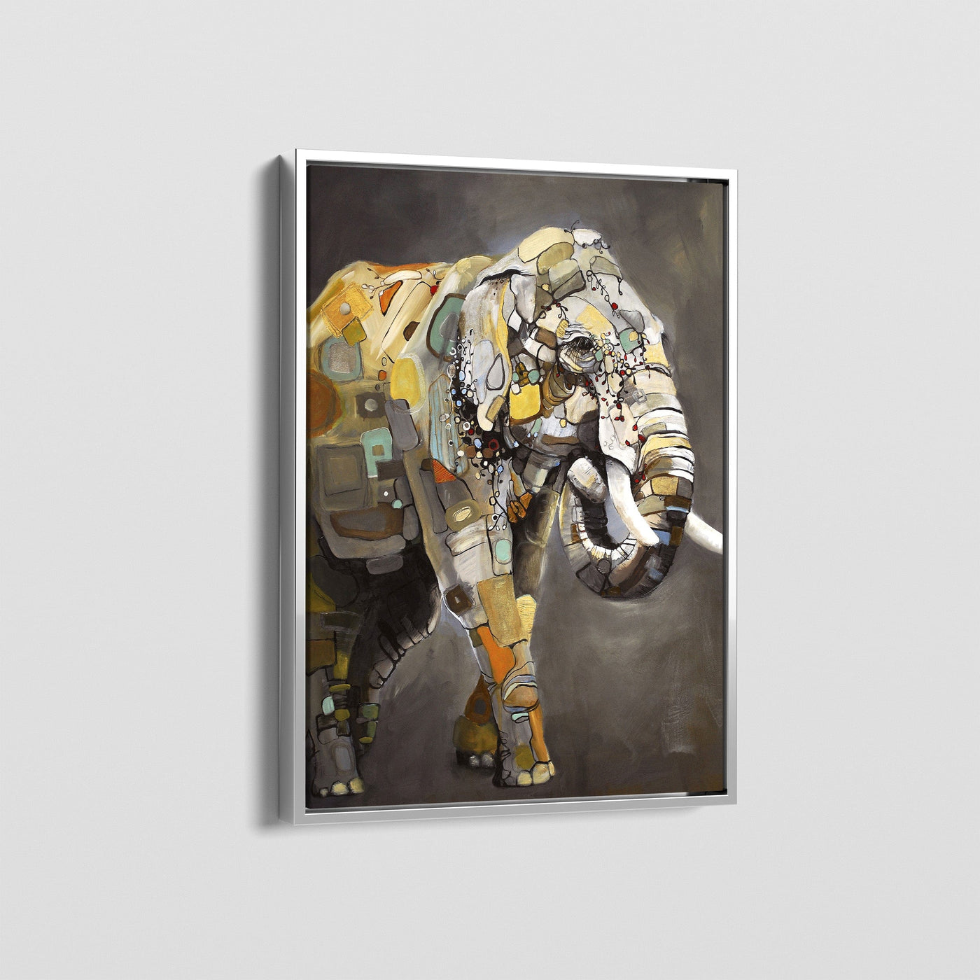 ELEPHANT OF AFRICA CANVAS