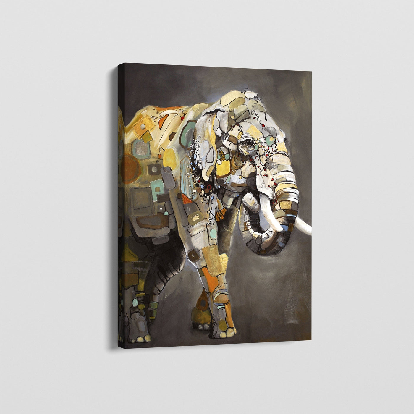 ELEPHANT OF AFRICA CANVAS