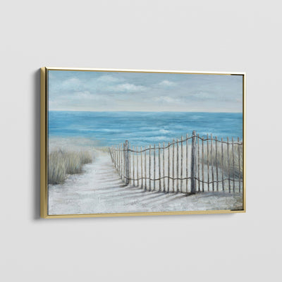 FENCES AND BEACH CANVAS