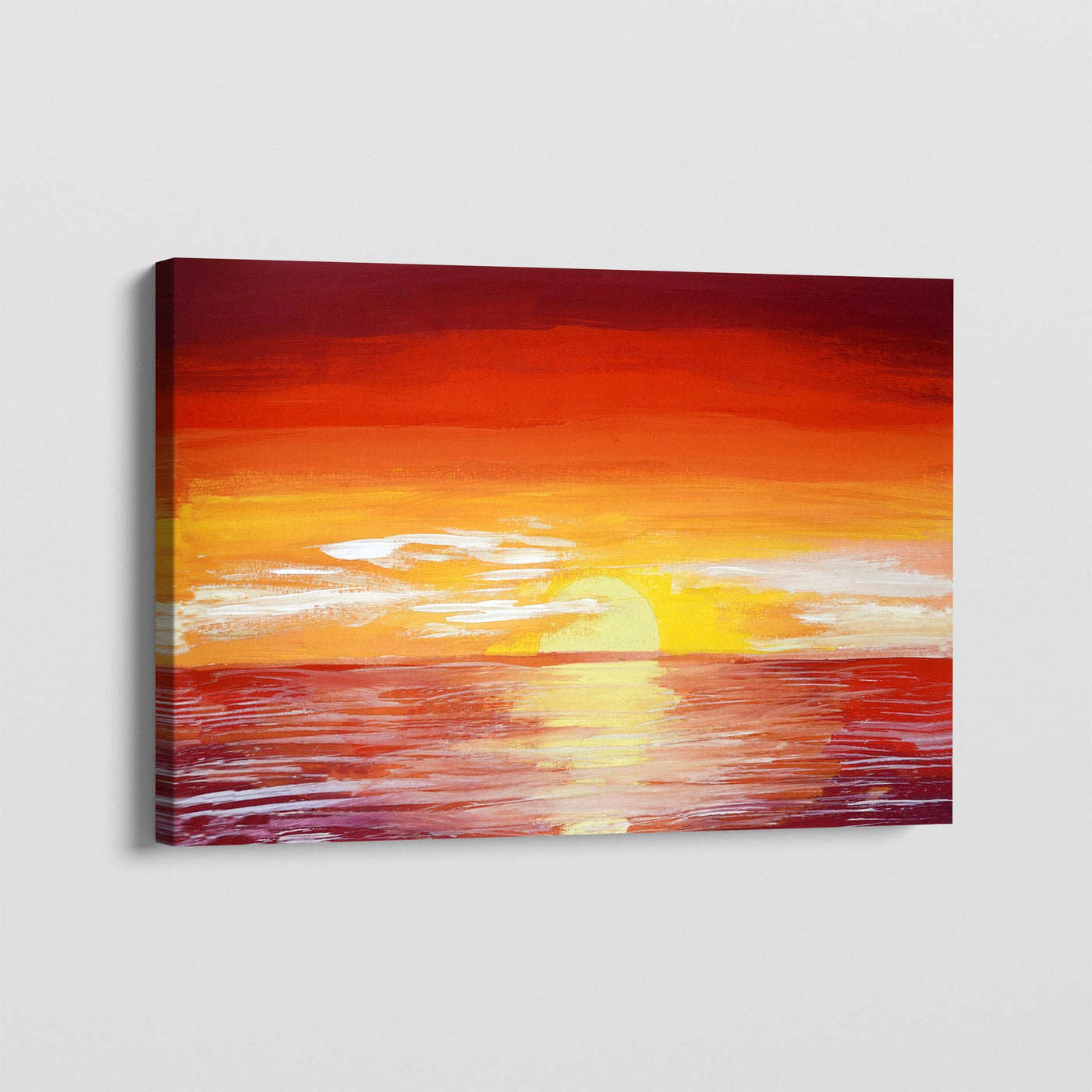 FIERY SUNSET CANVAS