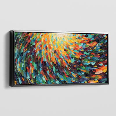 FLOWING COLORS CANVAS