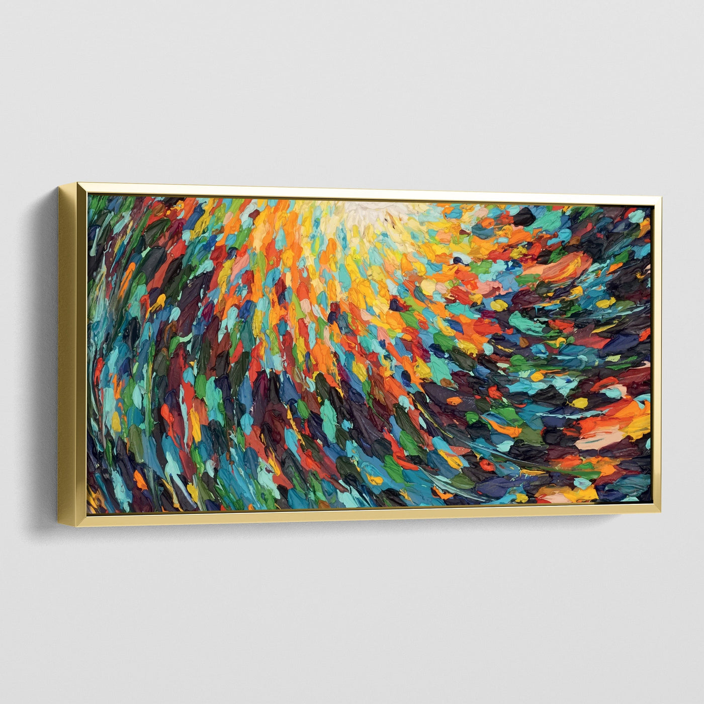 FLOWING COLORS CANVAS