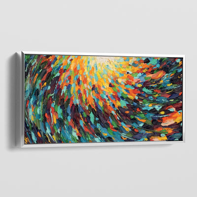 FLOWING COLORS CANVAS