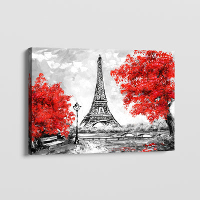 FALL IN PARIS CANVAS