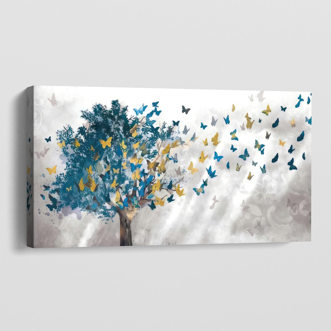 FLUTTERING LEAVES CANVAS