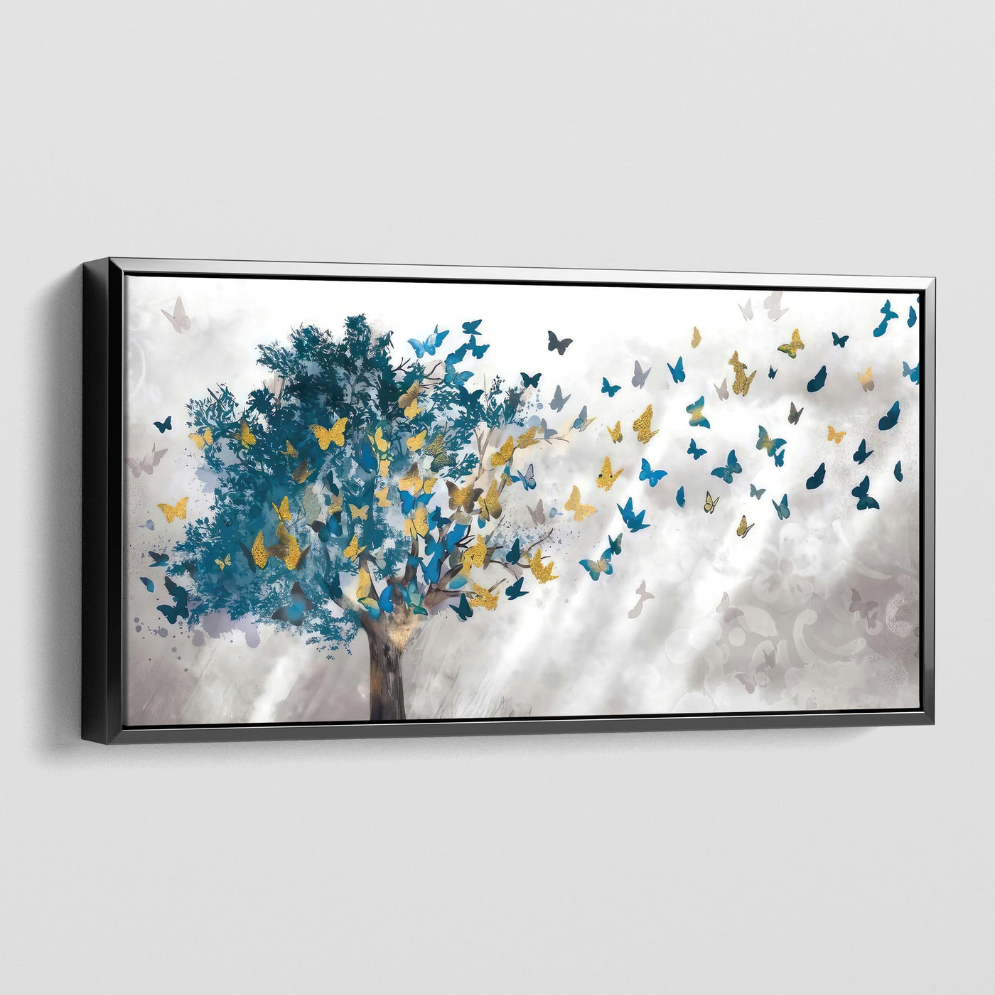 FLUTTERING LEAVES CANVAS