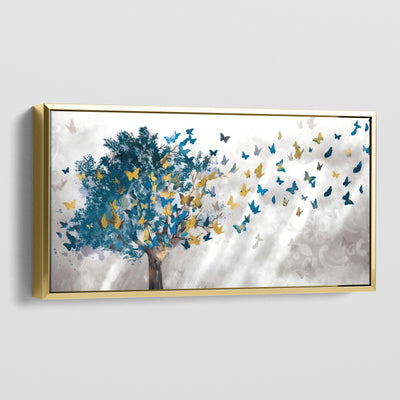 FLUTTERING LEAVES CANVAS