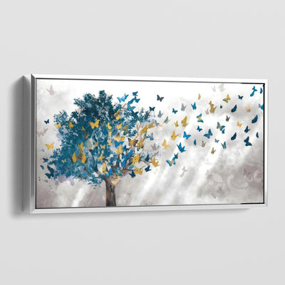 FLUTTERING LEAVES CANVAS