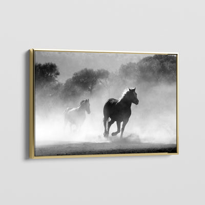 GALLOPS AND MIST CANVAS