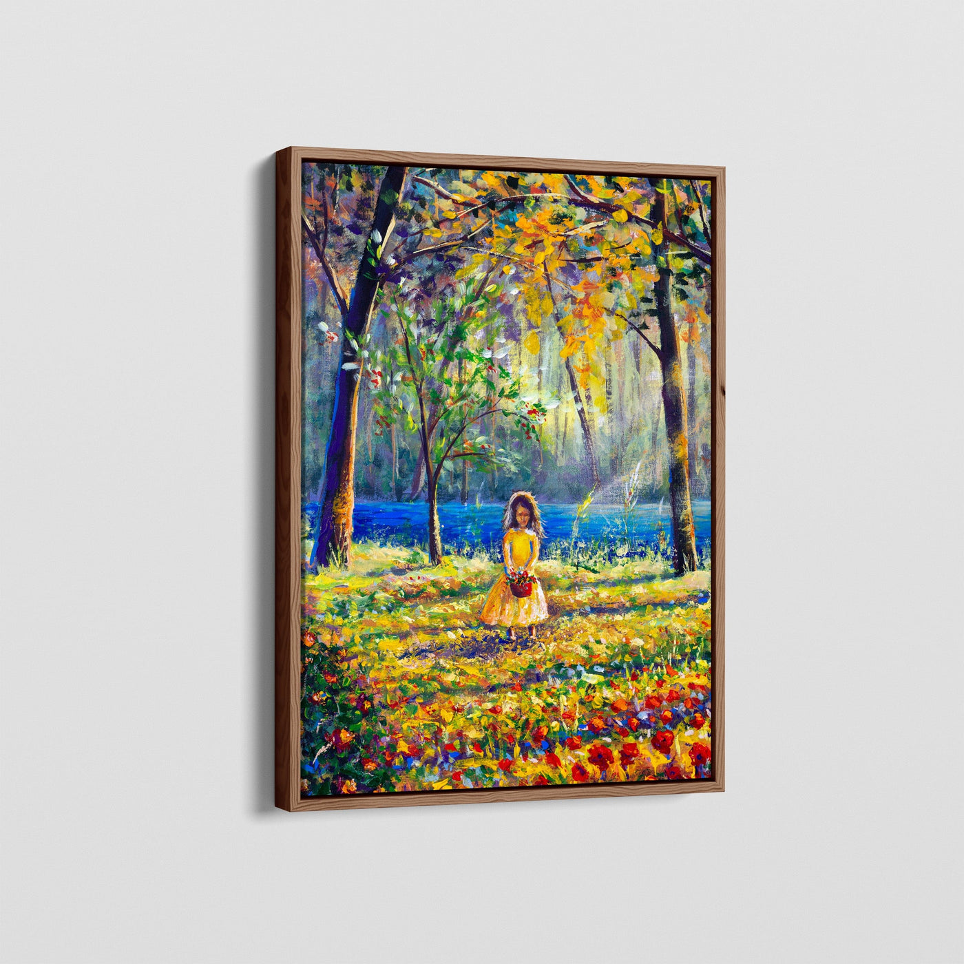GIRL MEETS AUTUMN CANVAS